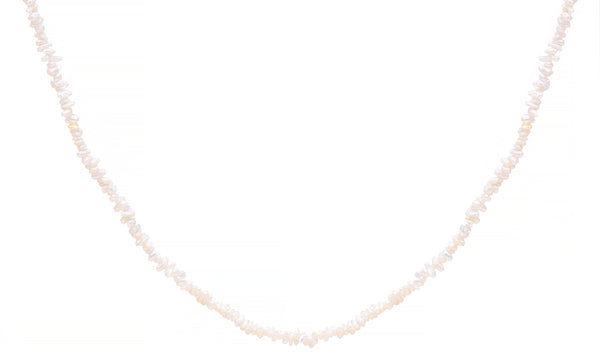 akoya pearl necklace front view