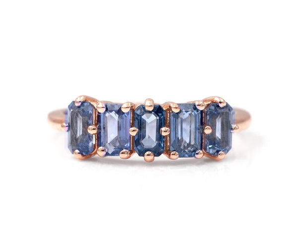 Sapphire Willa Ring front shot