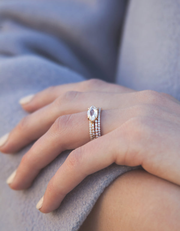 The Prettiest Wedding Rings for Your Big Day by ShopWhoWhatWear