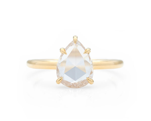 1.36-Carat Rose Cut Soltaire