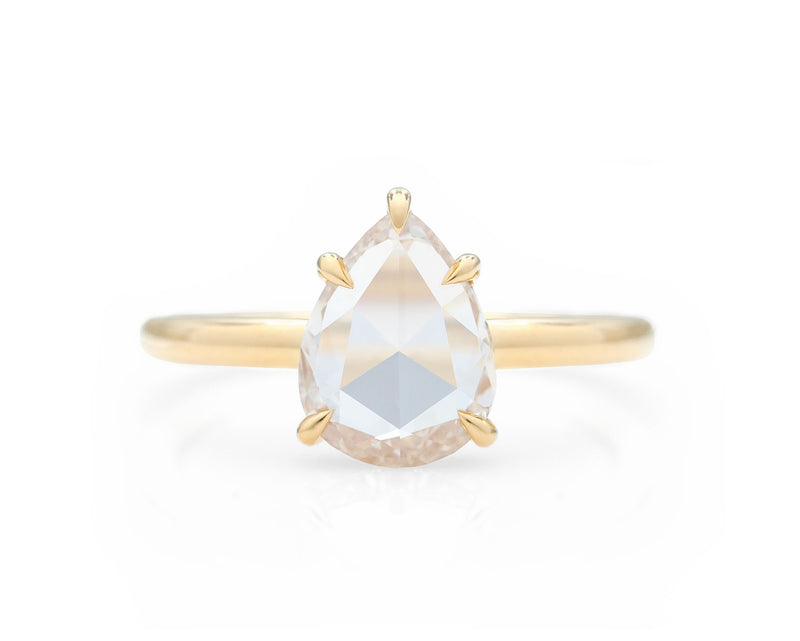 1.36-Carat Rose Cut Soltaire