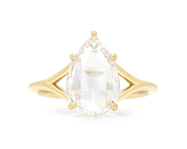 2.01-Carat Rose Cut Diamond Gemma Ring