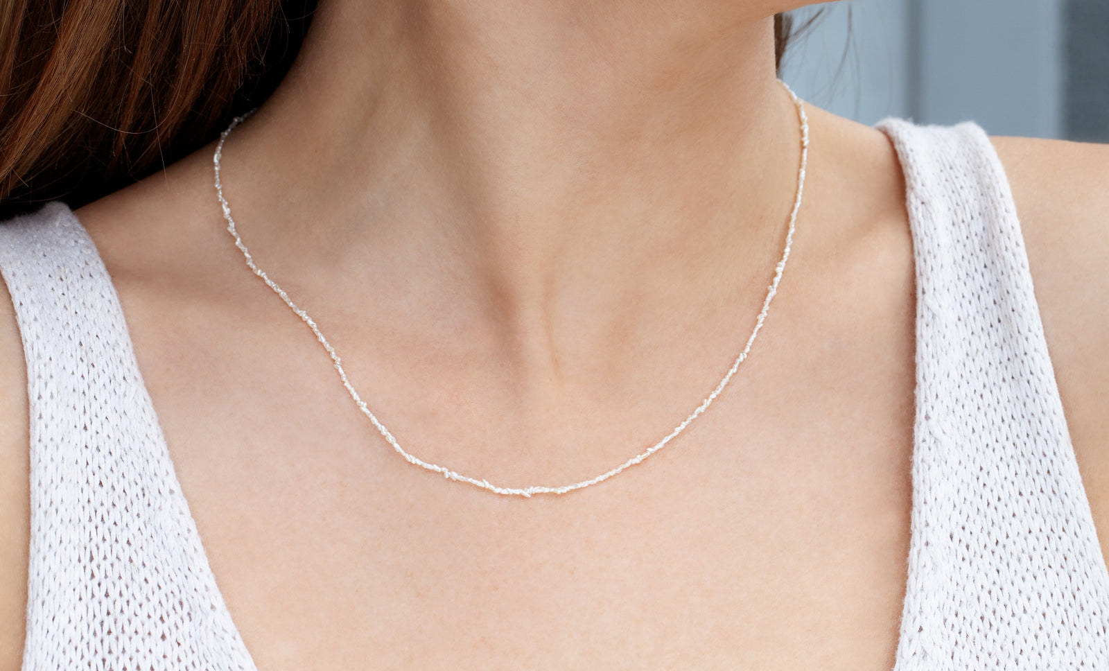 Akoya Keshi Pearl Necklace (Ready to Ship) – Everett