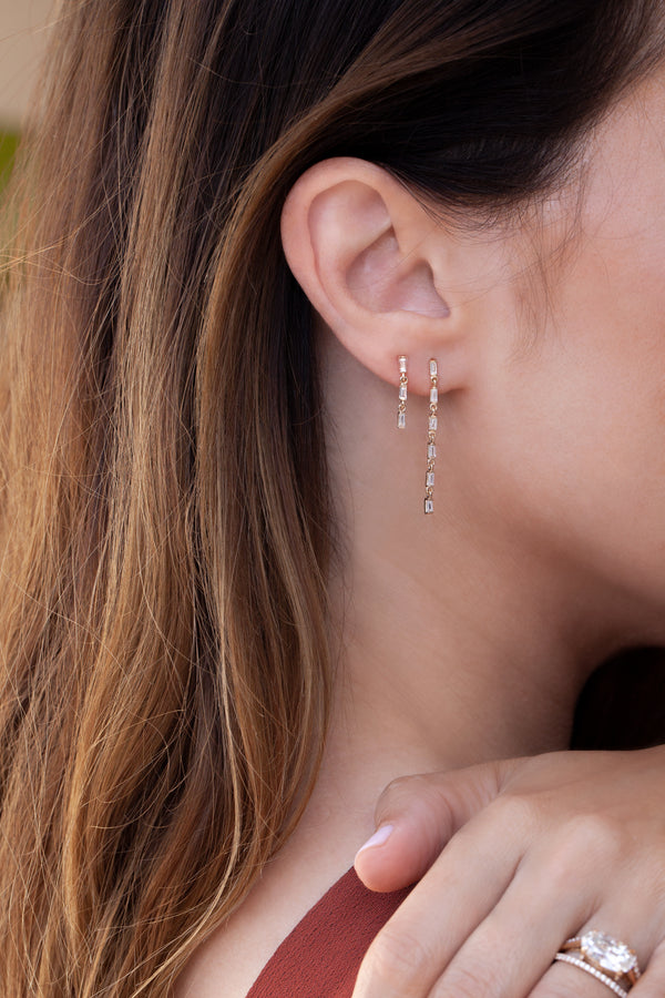 Petite Cascade Earrings (Ready to Ship)