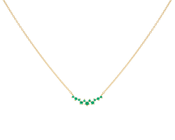 Celeste Emerald Necklace (Ready to Ship)