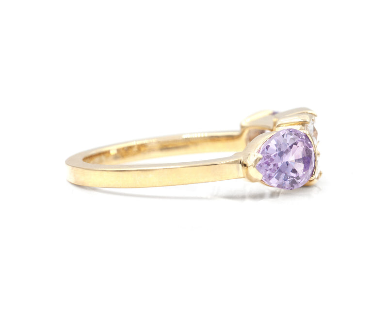 Lavender Patchwork Ring
