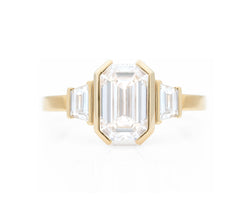 2.5 Carat Ziggurat Ring