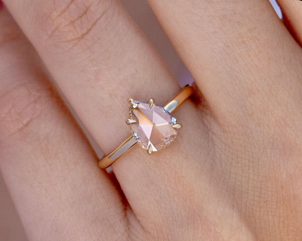 1.36-Carat Rose Cut Soltaire