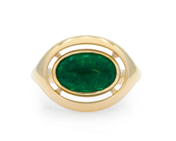 Emerald Virgil Ring