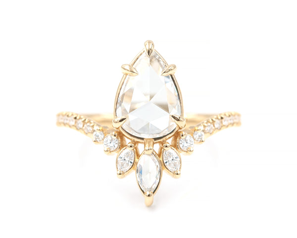 1.02-Carat Lotus Ring