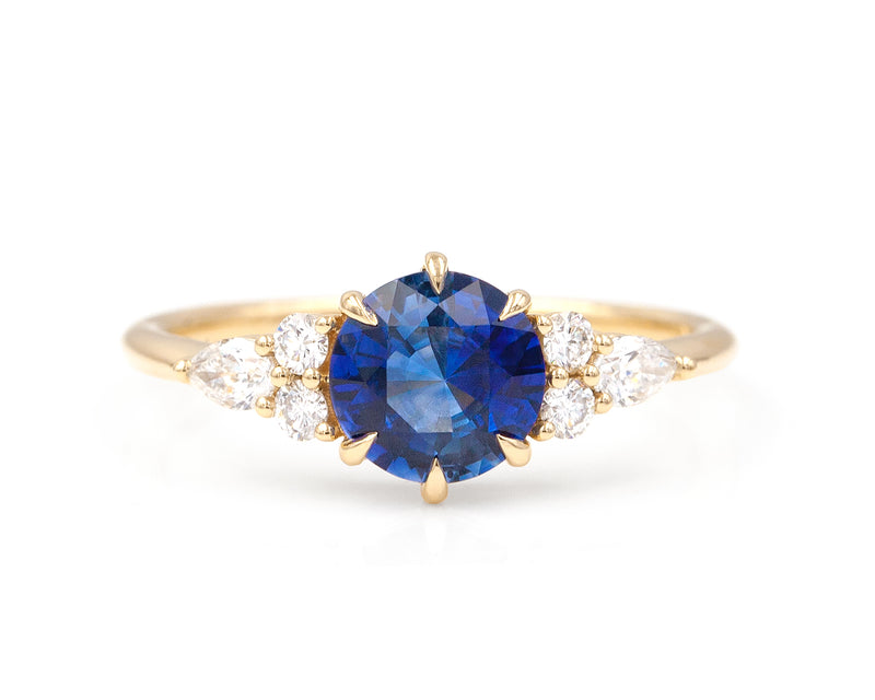 1.07-Carat Blue Sapphire Marit Ring