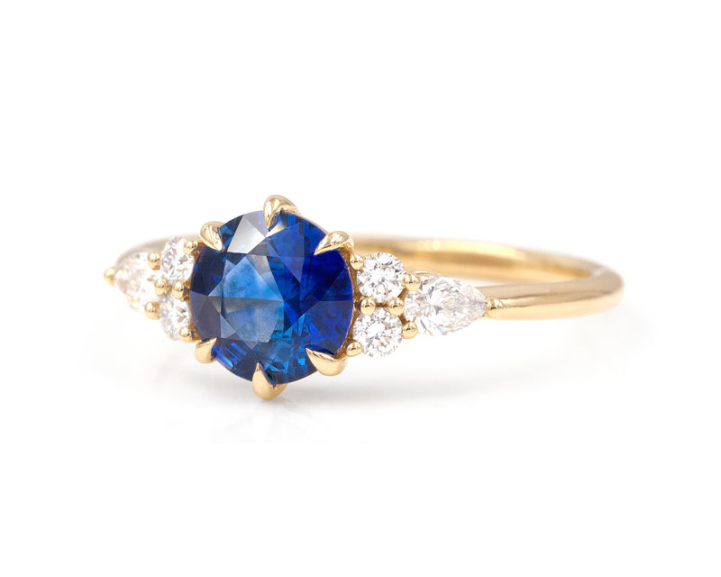 1.07-Carat Blue Sapphire Marit Ring