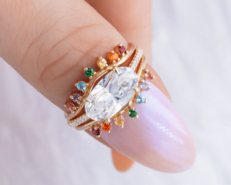 2.50-Carat Oval Diamond Ring