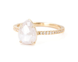 Everett Fine Jewelry 1.50-Carat Rustic Rose Cut Diamond Ring