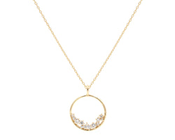 Everett Fine Jewelry Hydra Diamond Cluster Necklace