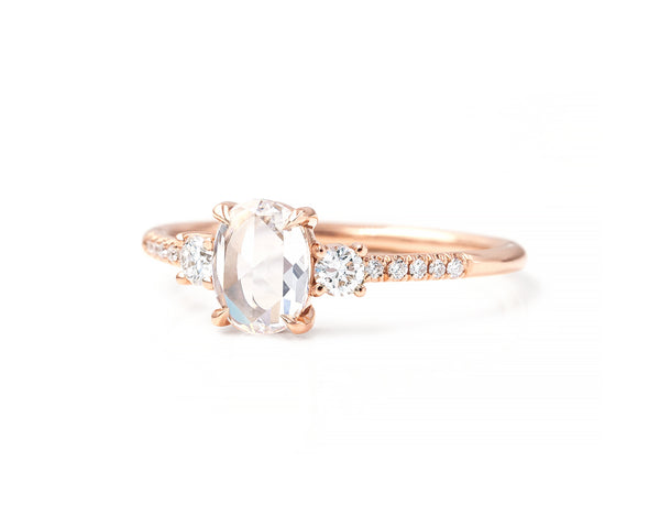 Stella Oval Diamond Ring