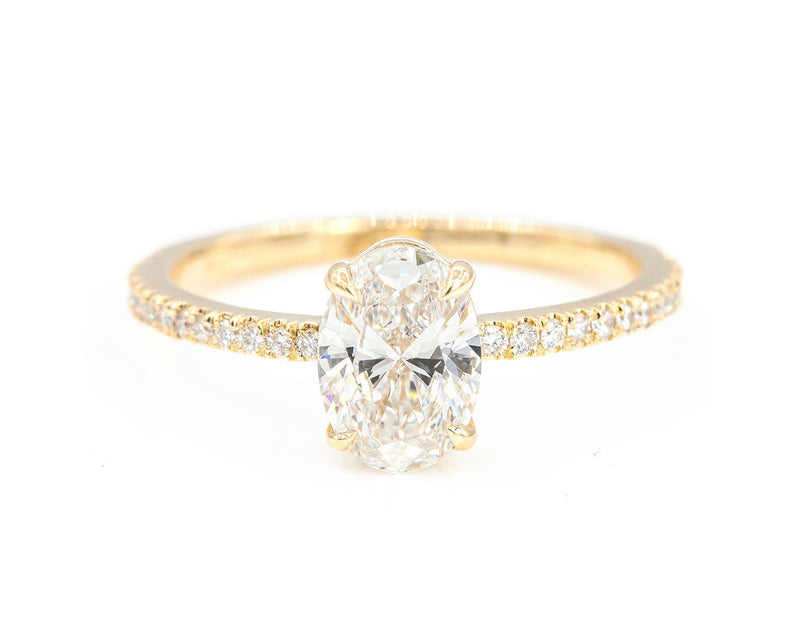 Everett Fine Jewelry 1-Carat Oval Diamond Solitaire