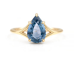 2.37-Carat Pear Sapphire Gemma Ring