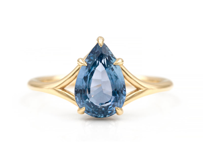 2.37-Carat Pear Sapphire Gemma Ring