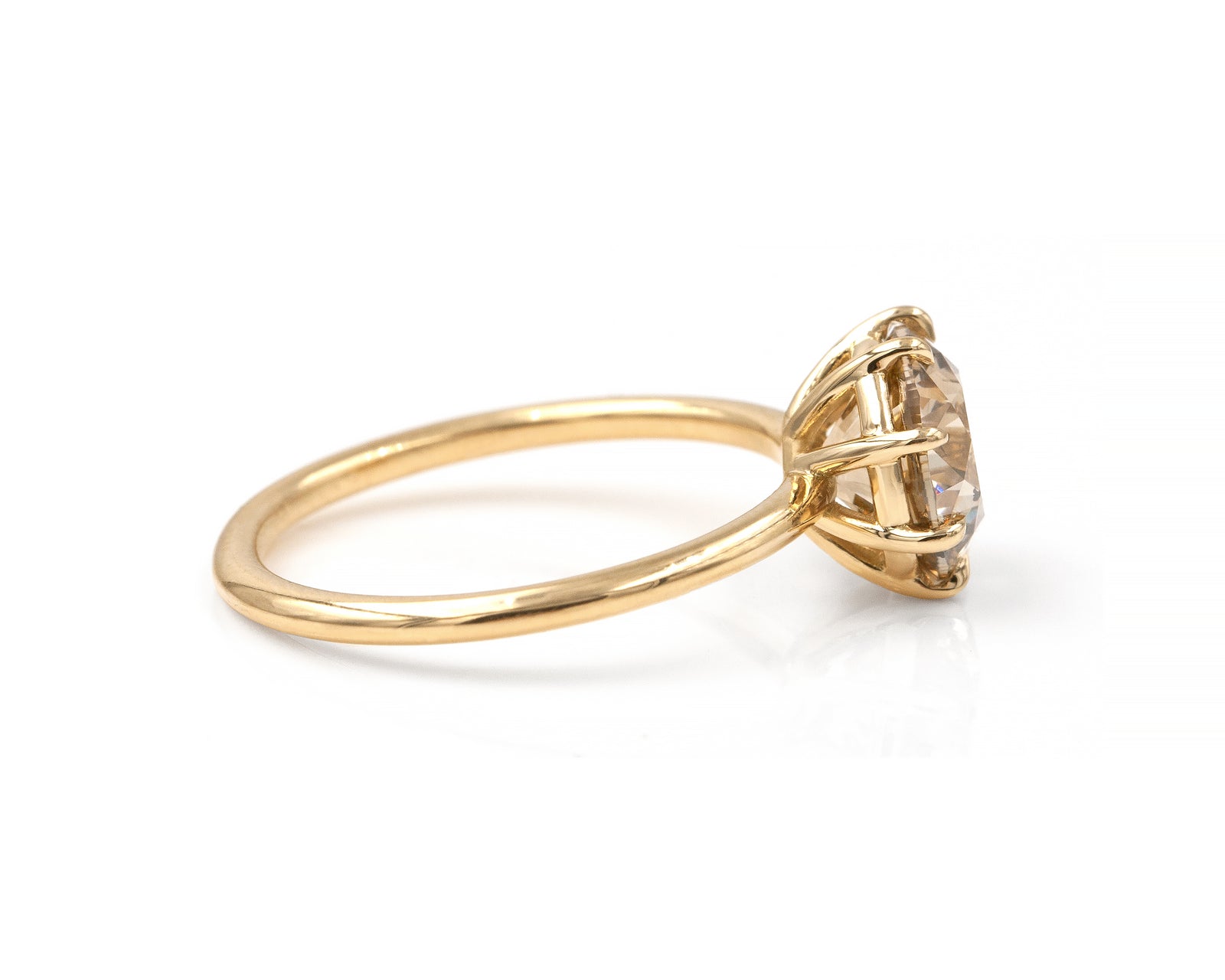 2.42-Carat Champagne Diamond Soleil Ring – Everett