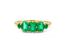 Wyley Emerald Ring