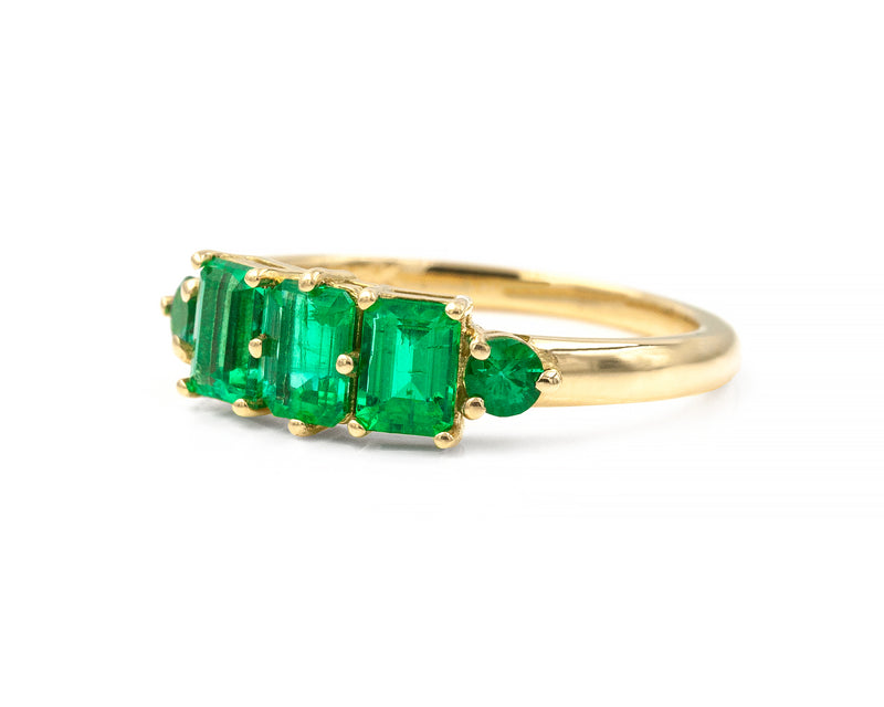 Wyley Emerald Ring