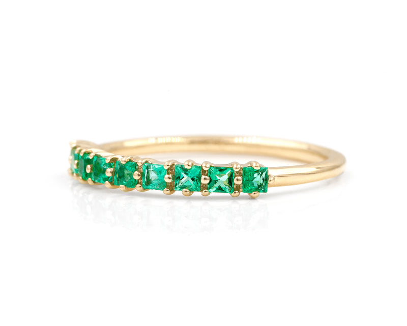 Emerald Evie Ring