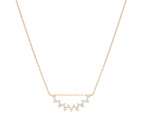 Everett Fine Jewelry Celine Staggered Diamond Pendant