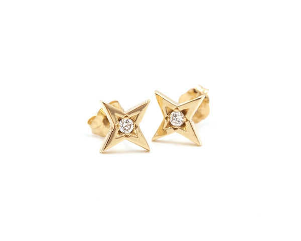 Everett Fine Jewelry Large Starlight Stud Earrings
