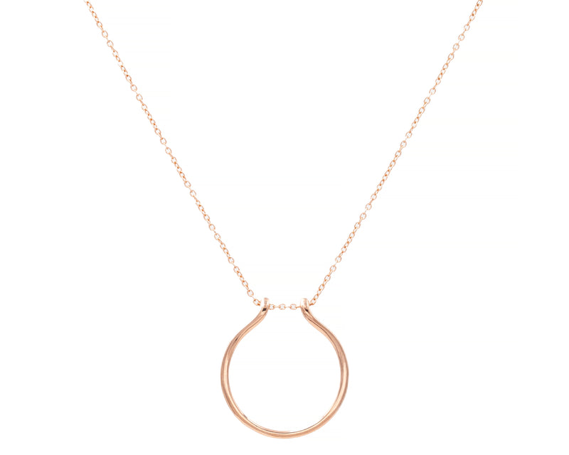 Birthstone Ring Holder Necklace – United Bracelets