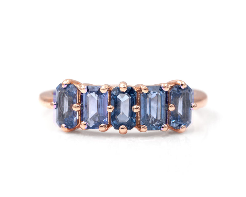 Sapphire Willa Ring front shot