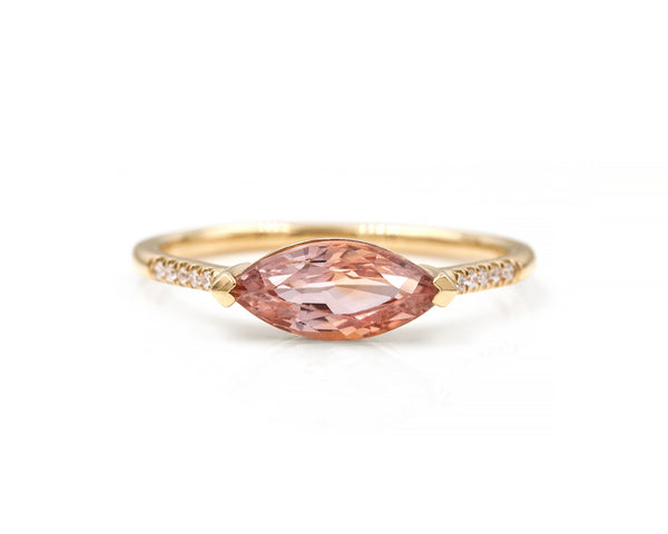 East West Marquise Sapphire Ring