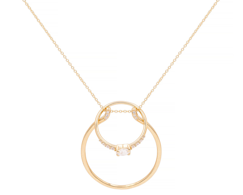 Will a ring holder necklace made of 14k gold scratch a ring band made from  14k gold? : r/EngagementRings