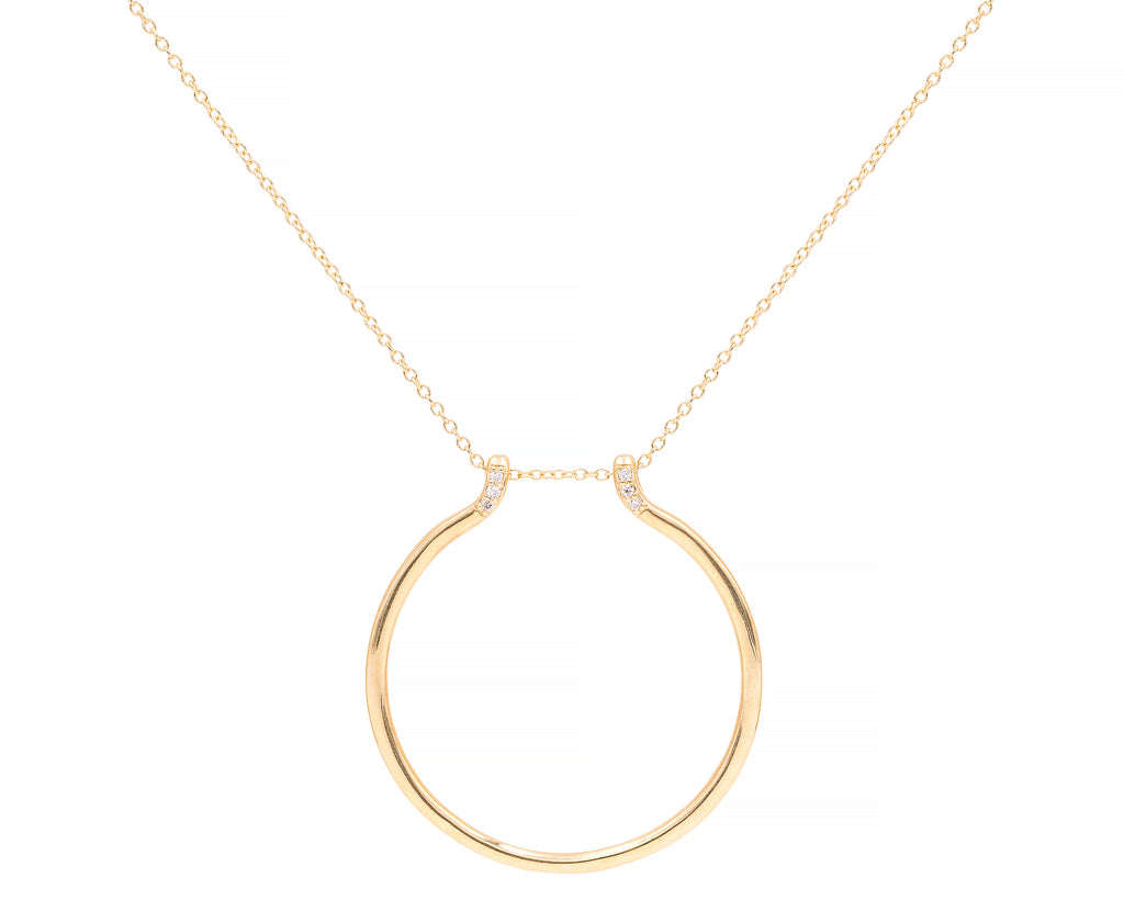 Ring Holder Moon Necklace – Amelia Ray Jewelry