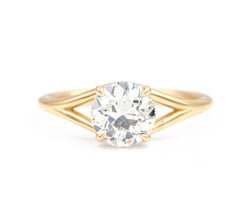 1.01-Carat Old Cut Round Diamond Gemma Ring