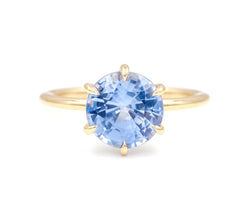 3.17-Carat Sapphire Soleil Ring