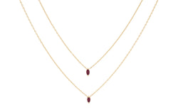 Everett Fine Jewelry Eclipse Ruby Necklace