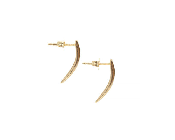Everett Fine Jewelry Small Crescent Earrings